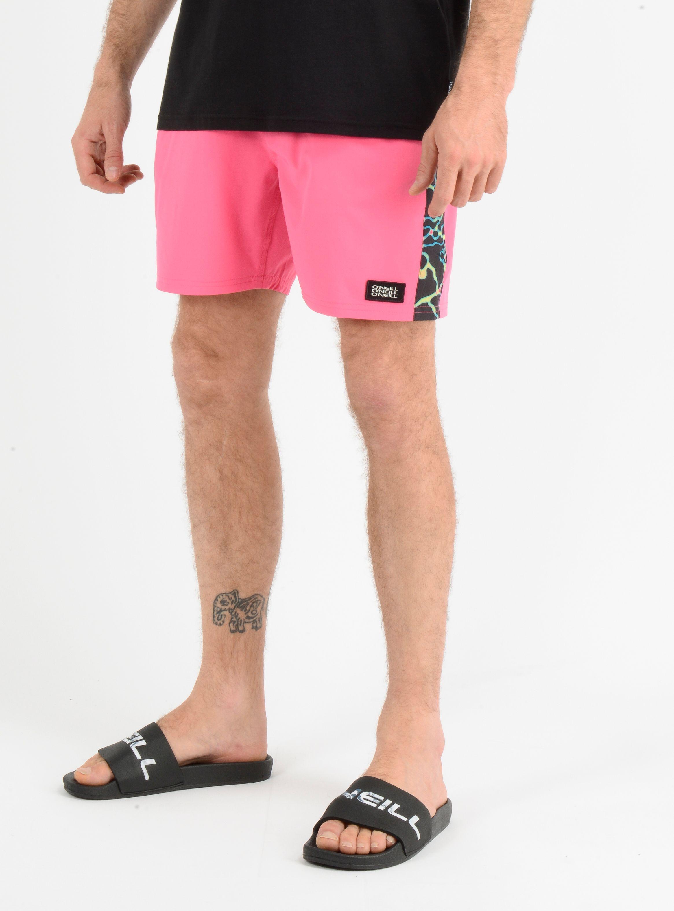 BOARDSHORT VERT  ROSADO-2