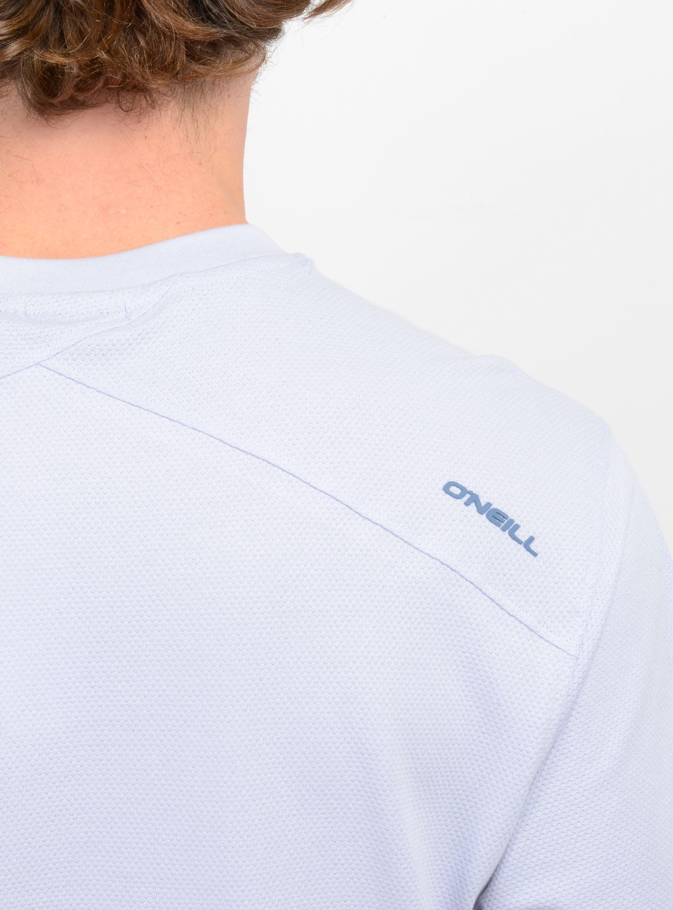 POLERA MANGA CORTA STAMPED AZUL CLARO-5