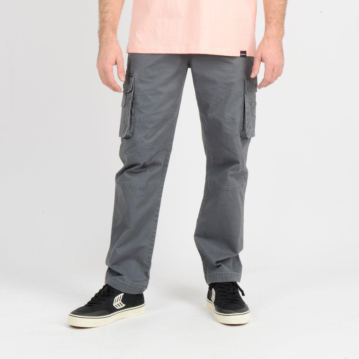 PANTALON CARGO BREXTON GRIS OSCURO-2
