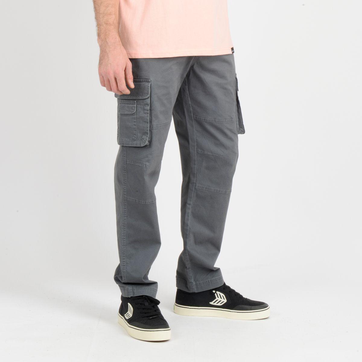 PANTALON CARGO BREXTON GRIS OSCURO-4