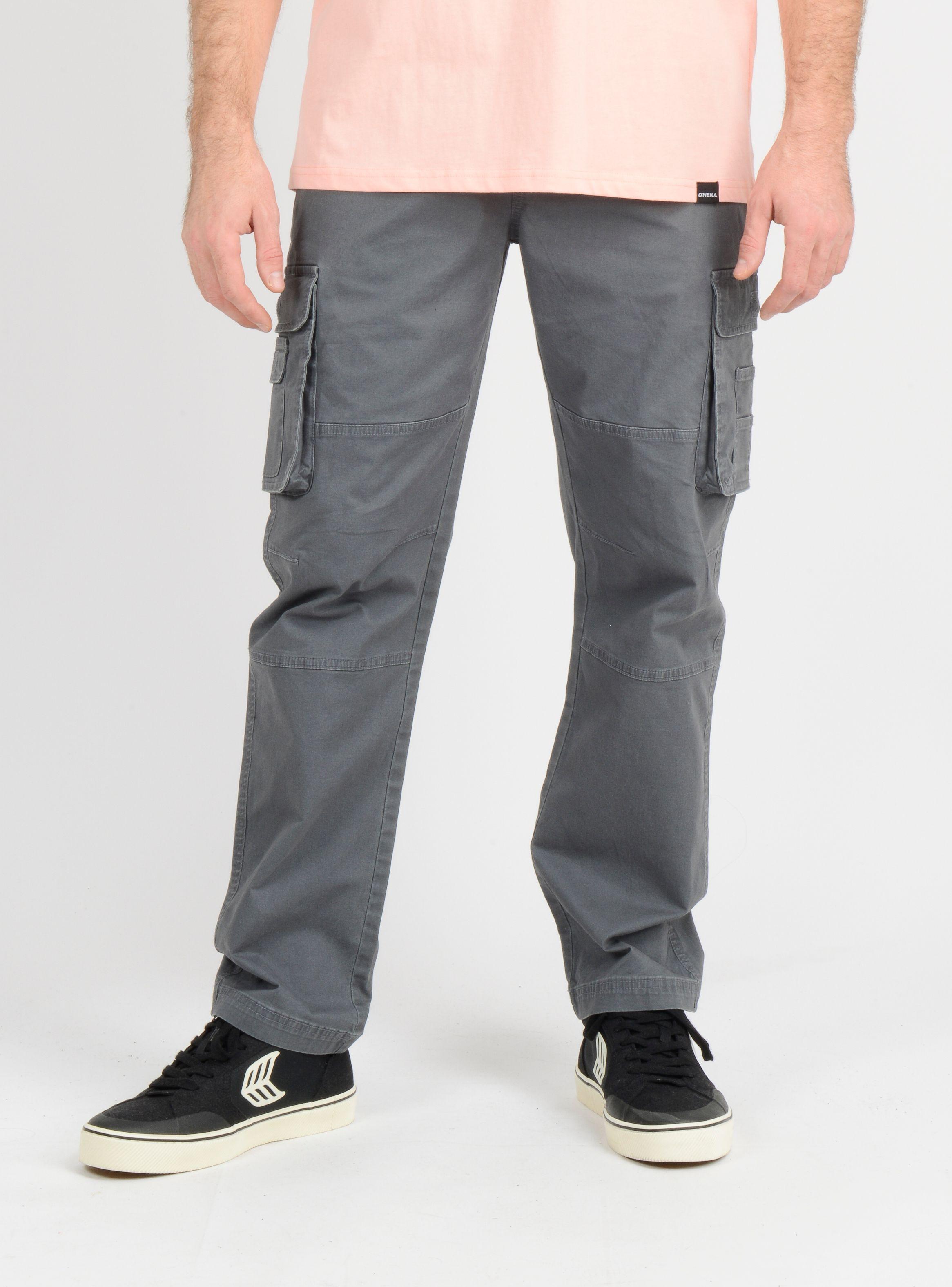 PANTALON CARGO BREXTON II GRIS OSCURO-2