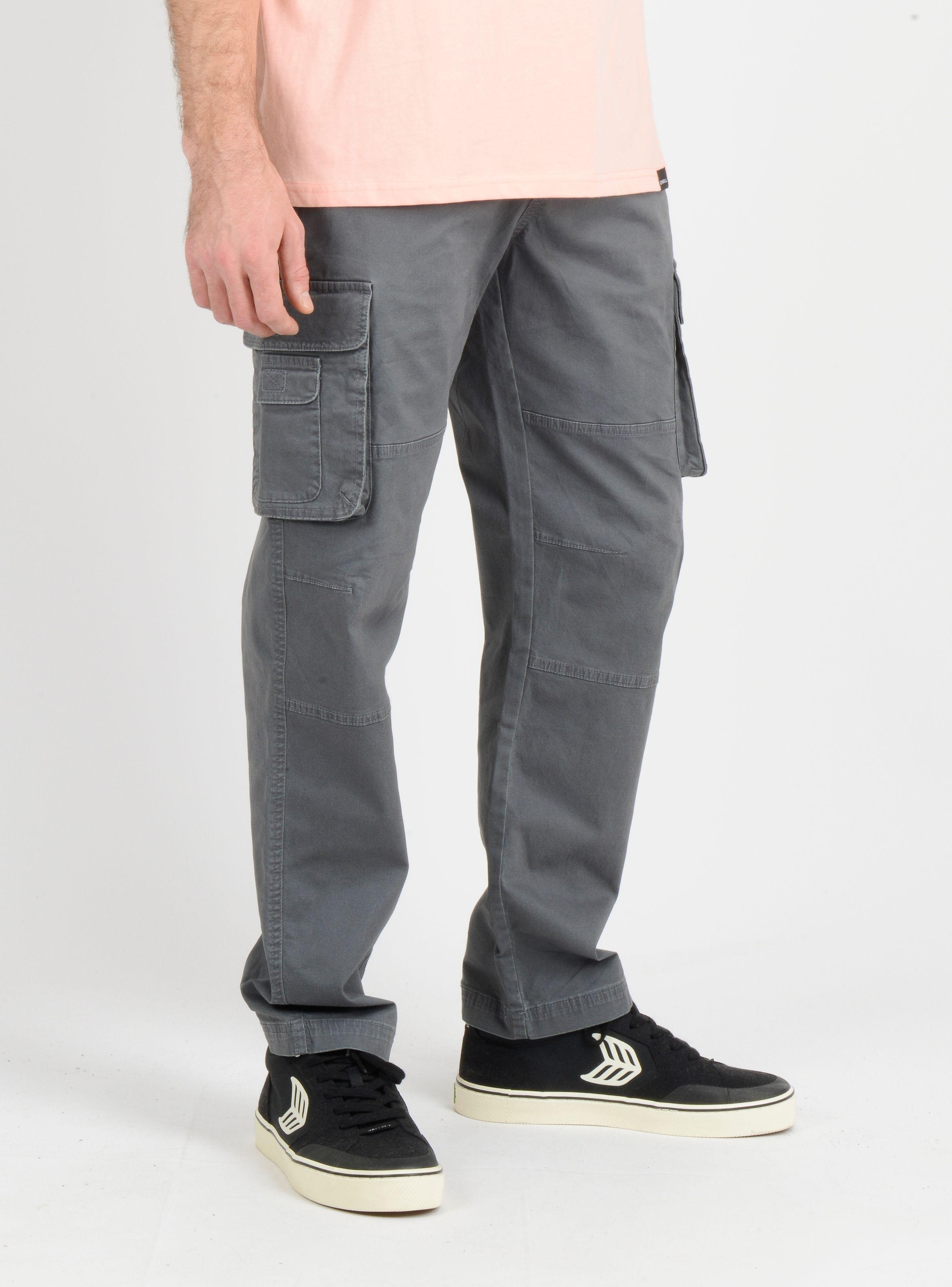 PANTALON CARGO BREXTON II GRIS OSCURO-4