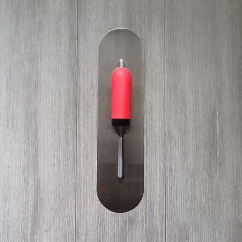Llana de Enlucido de Acero Inoxidable 40,5cm Curva-2