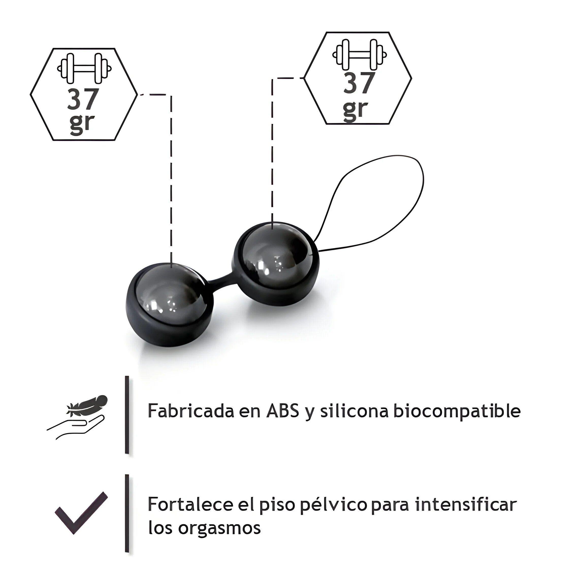 Bolas Kegel Beads Noir de Lelo-4
