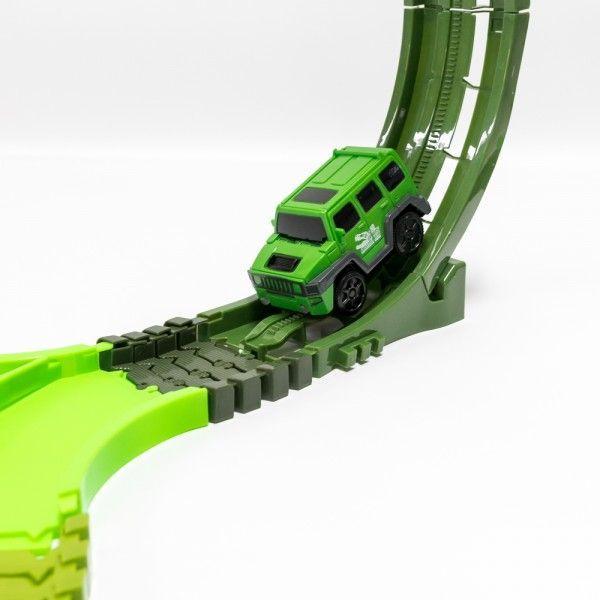 Pista De Autos Con Dinosaurios-2