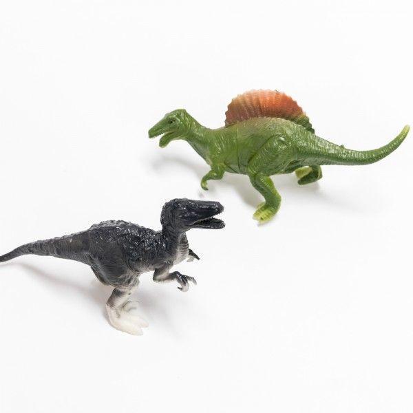 Pista De Autos Con Dinosaurios-1