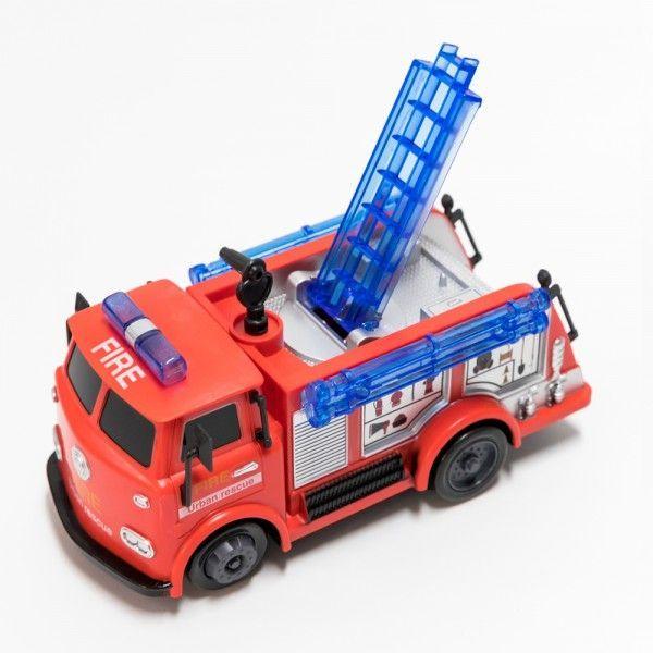 Camion De Bomberos A Pila Con Sonido-0