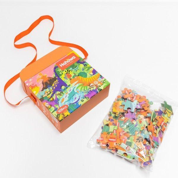 PUZZLE VALLE DE DINOSAURIOS - 105 Piezas-1