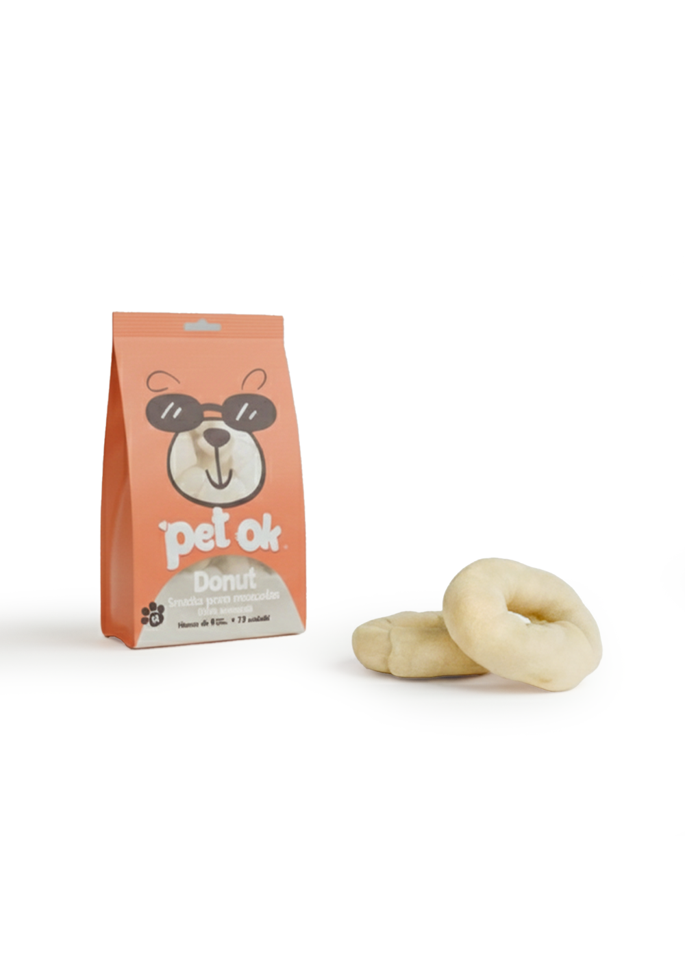 PACK Snacks Huesitos tipo Donut para Perro Mediano - Pet OK  x 10 Unidades-2