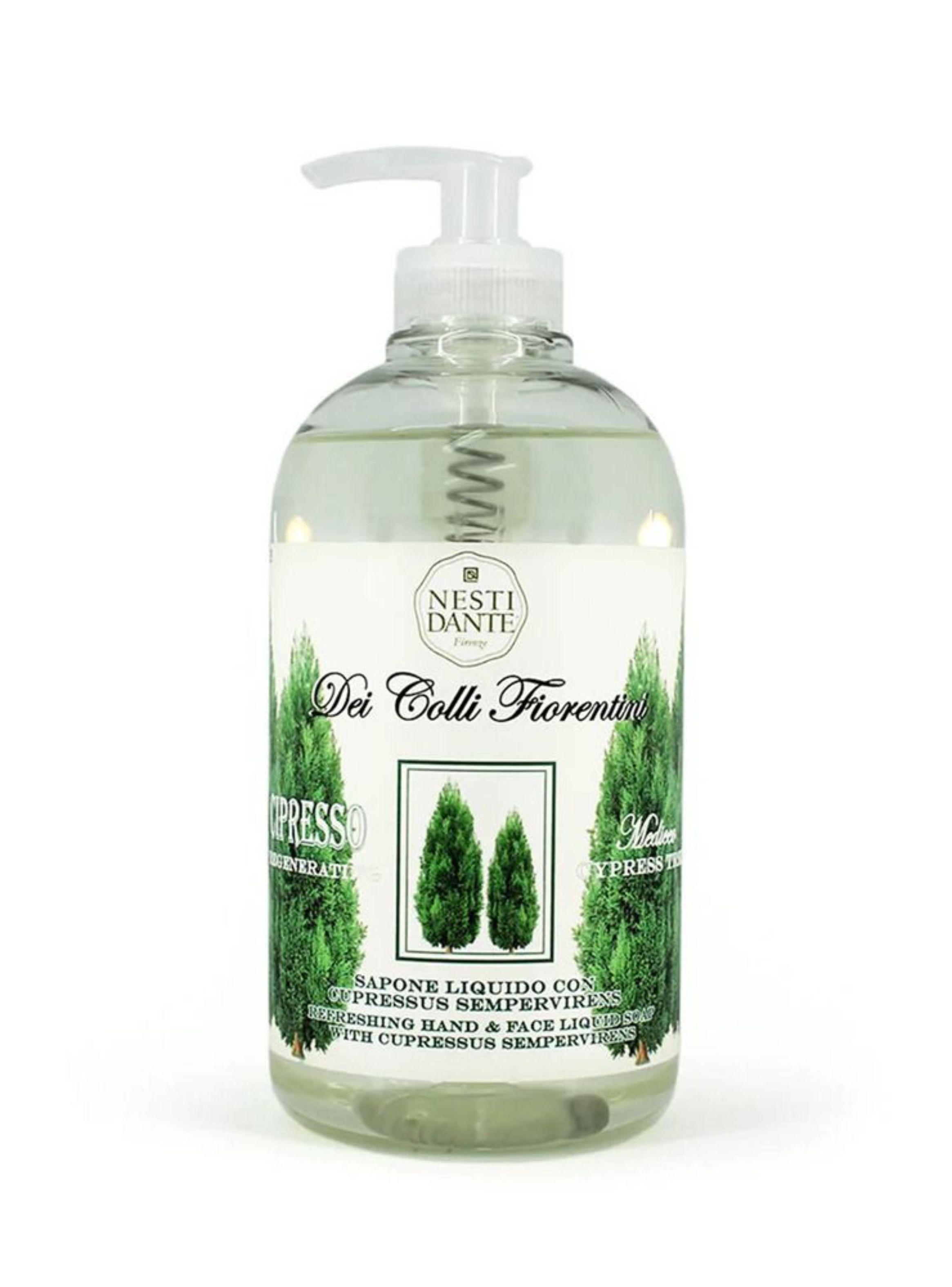 Jabón Liquido Italiano Nesti Dante 500 ml - Ciprés-0