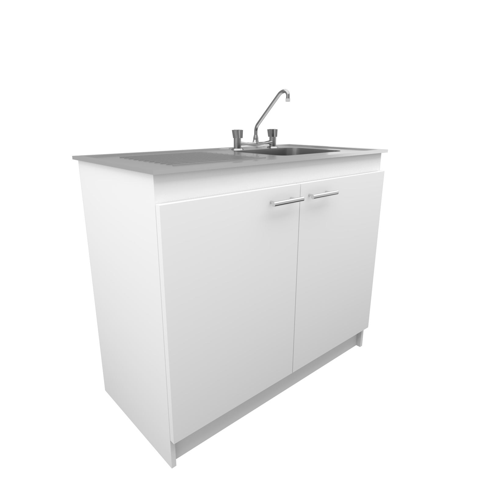 MUEBLE LAVAPLATO 2 PUERTAS IZQUIERDO ARMADO LISTO-1