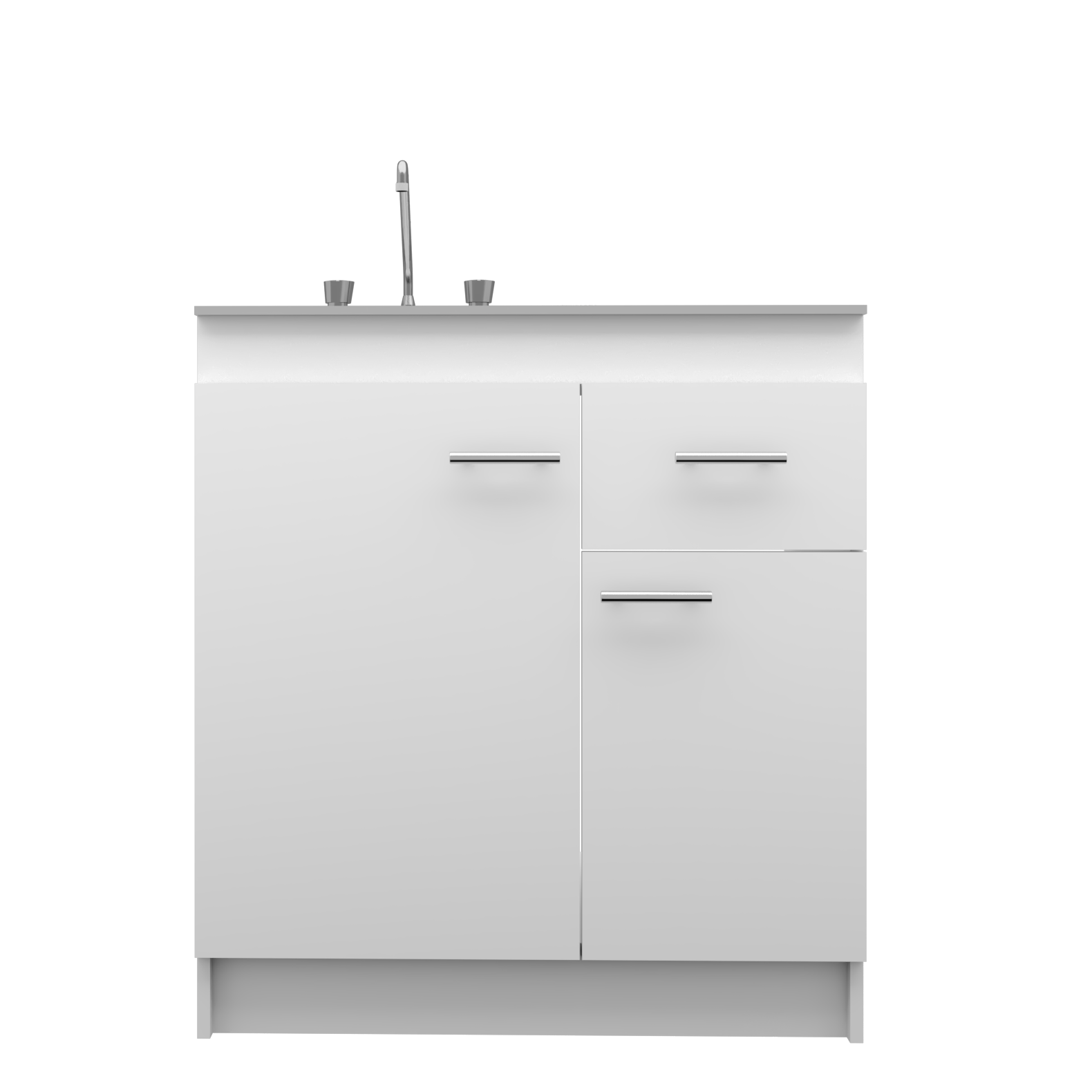 MUEBLE LAVAPLATO 2 PTAS 1 CAJON DERECHO ARMADO BLANCO-0