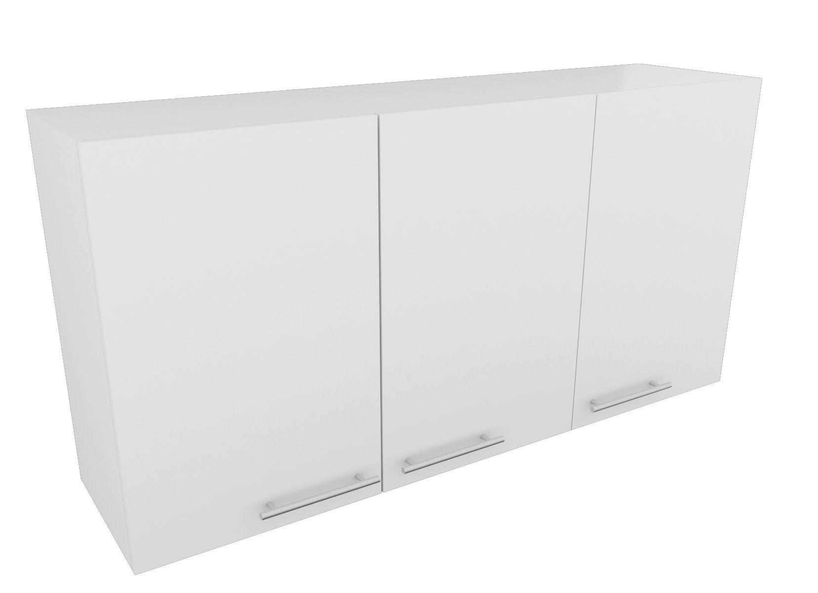 MUEBLE COCINA MODULAR 100% ARMADO AEREO 3 PUERTAS BLANCO-2