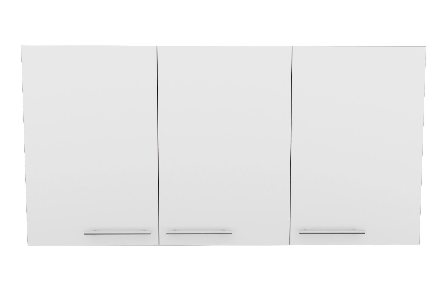 MUEBLE COCINA MODULAR 100% ARMADO AEREO 3 PUERTAS BLANCO-0
