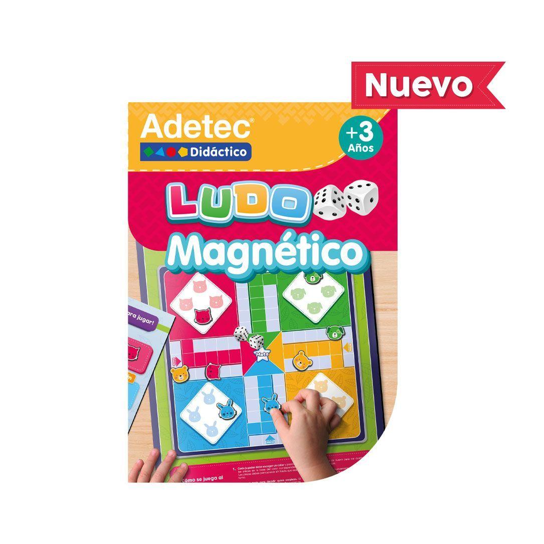 Ludo Con Dados Láminas Magnéticas Adetec-1