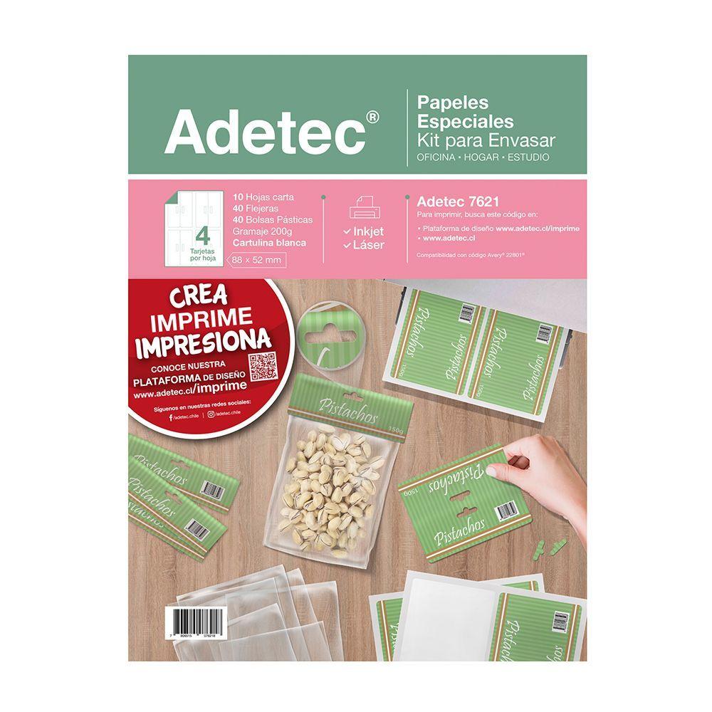 Kit Para Envasar Inkjet/láser 88x126 Mm Carta 10 Hj - 7621-0