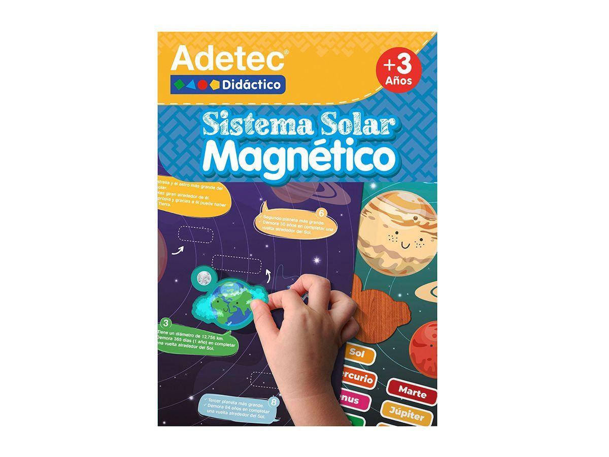 Juego Didáctico Sistema Solar Láminas Magnéticas +3años-0