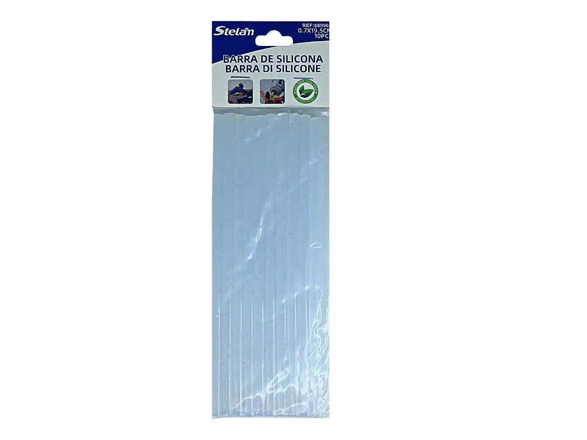 Pack De 10 Barras De Silicona 0.7 Cm X 19.5 Cm-0