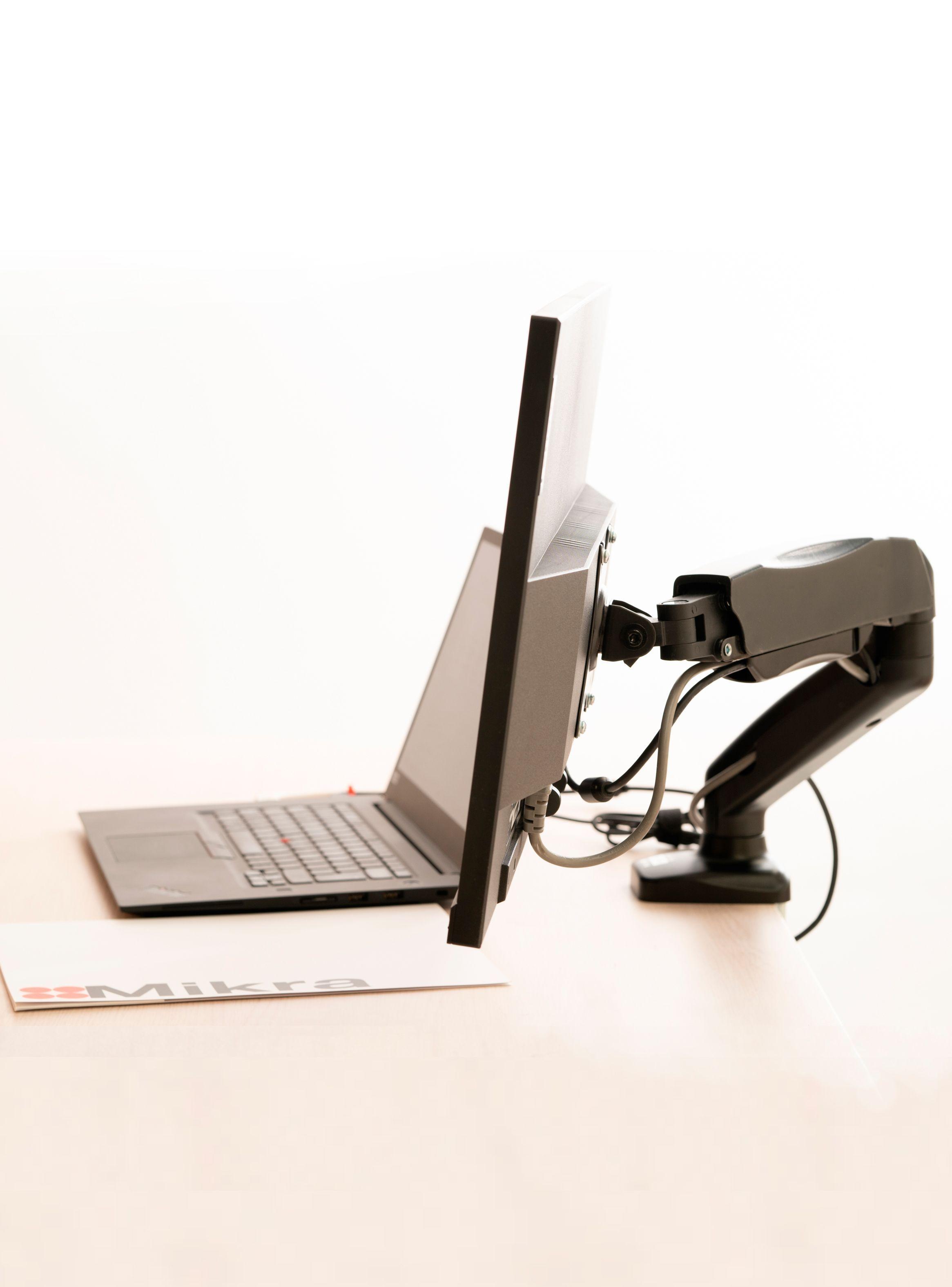Brazo Monitor Simple con Resorte de Gas Mikra SK-1-6