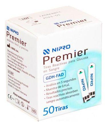 Tiras Reactivas Para Glucosa En Sangre Premier X 50 Und-2