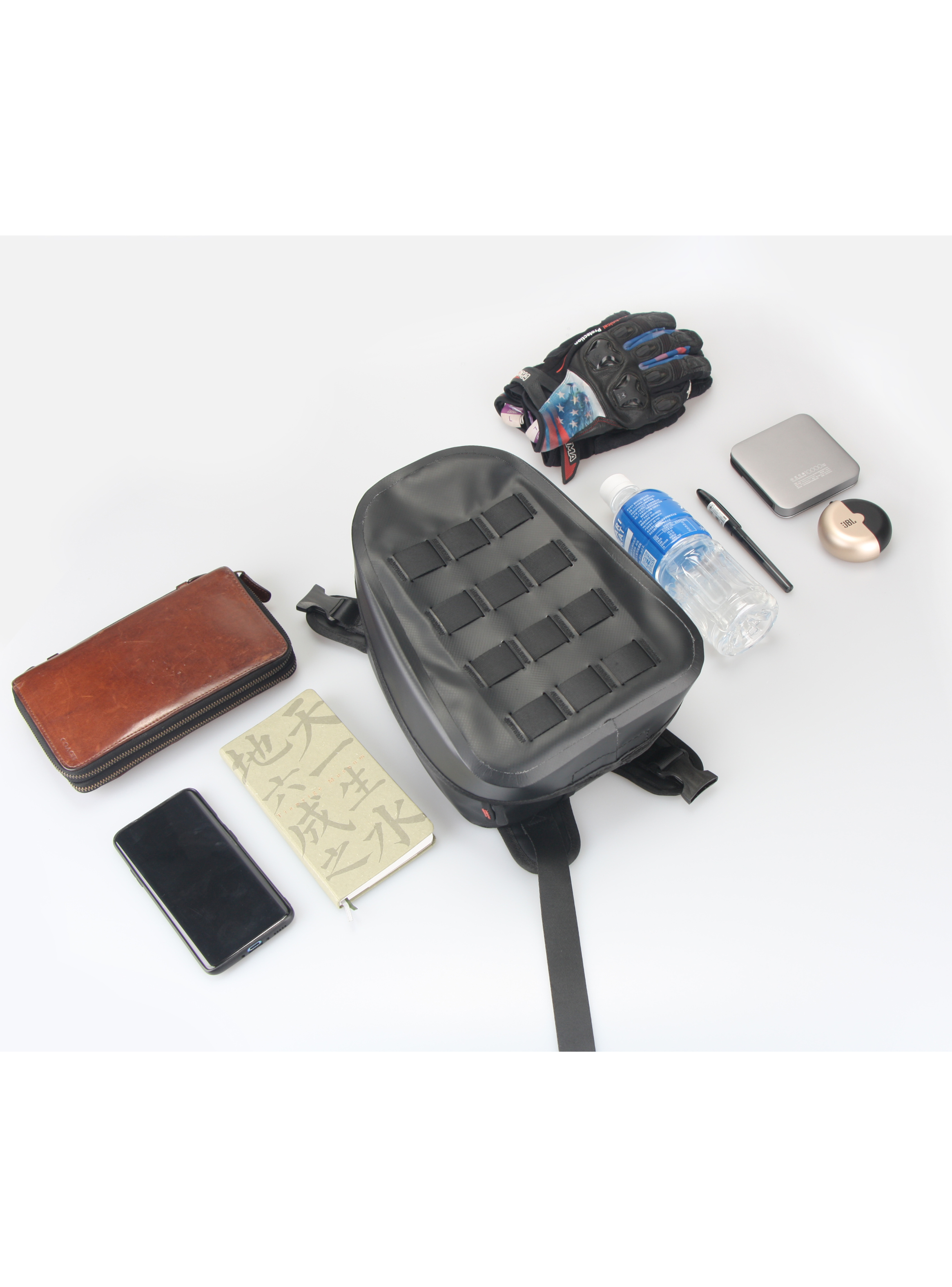 Bolso de Estanque para Moto 6 Litros Negro-4