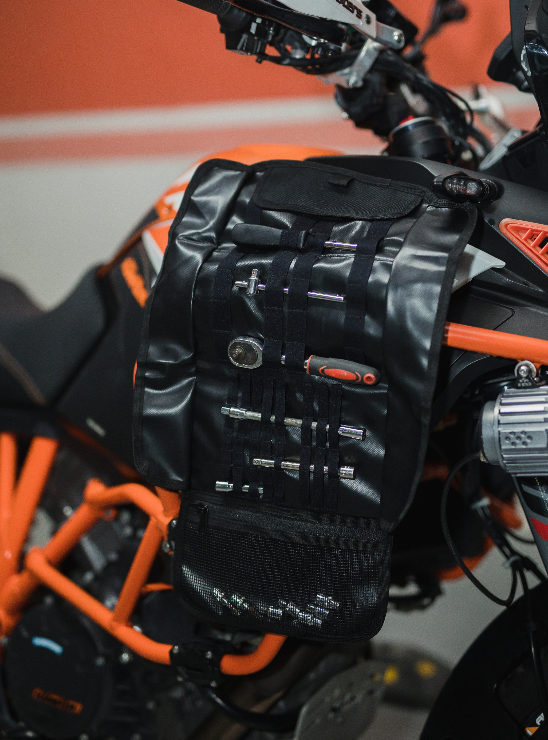 Bolso Herramientas Motocicleta Moto Roll-4