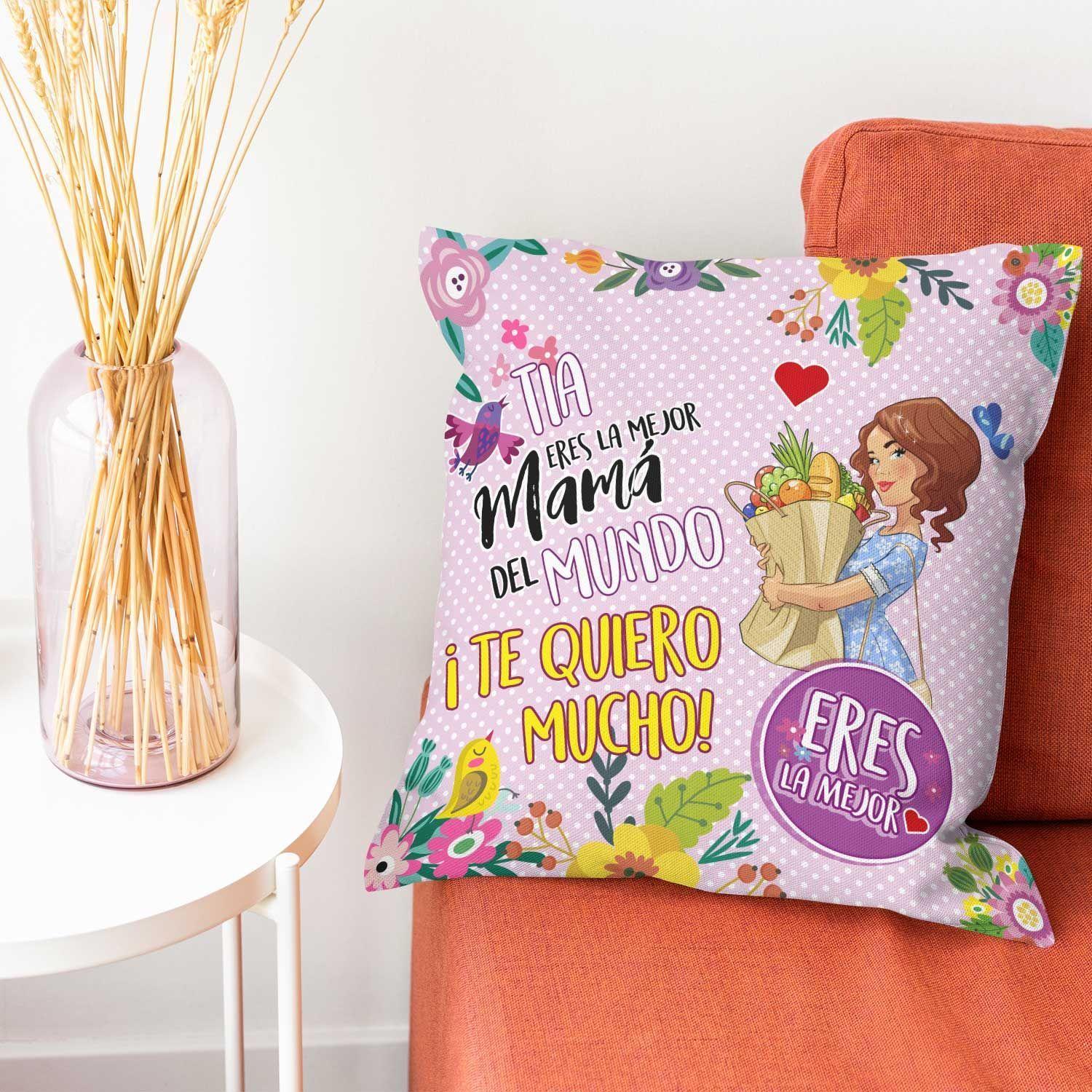 Cojín Decorativo Día de las Madre D8 40cm x 40cm-4