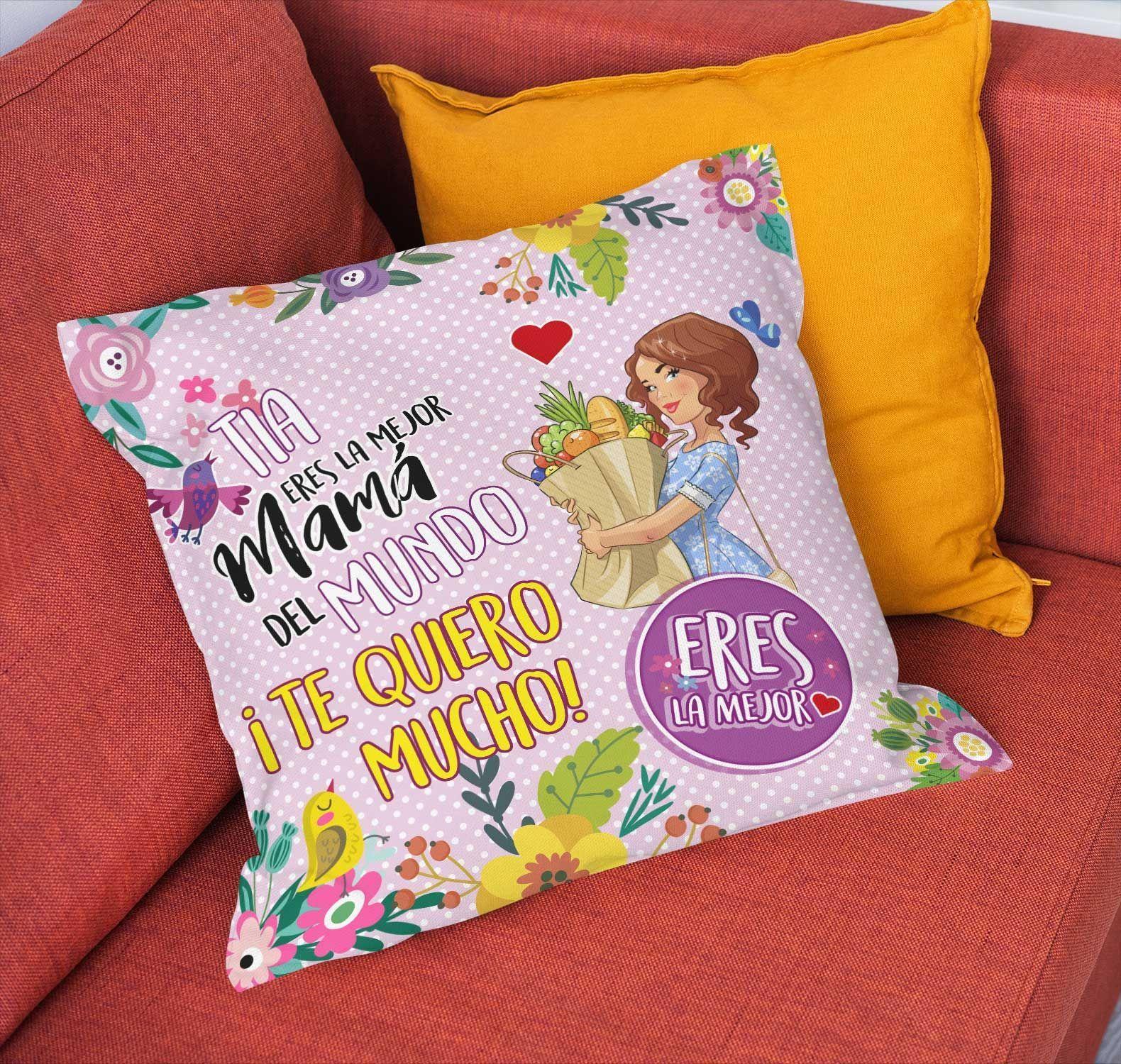 Cojín Decorativo Día de las Madre D8 40cm x 40cm-3