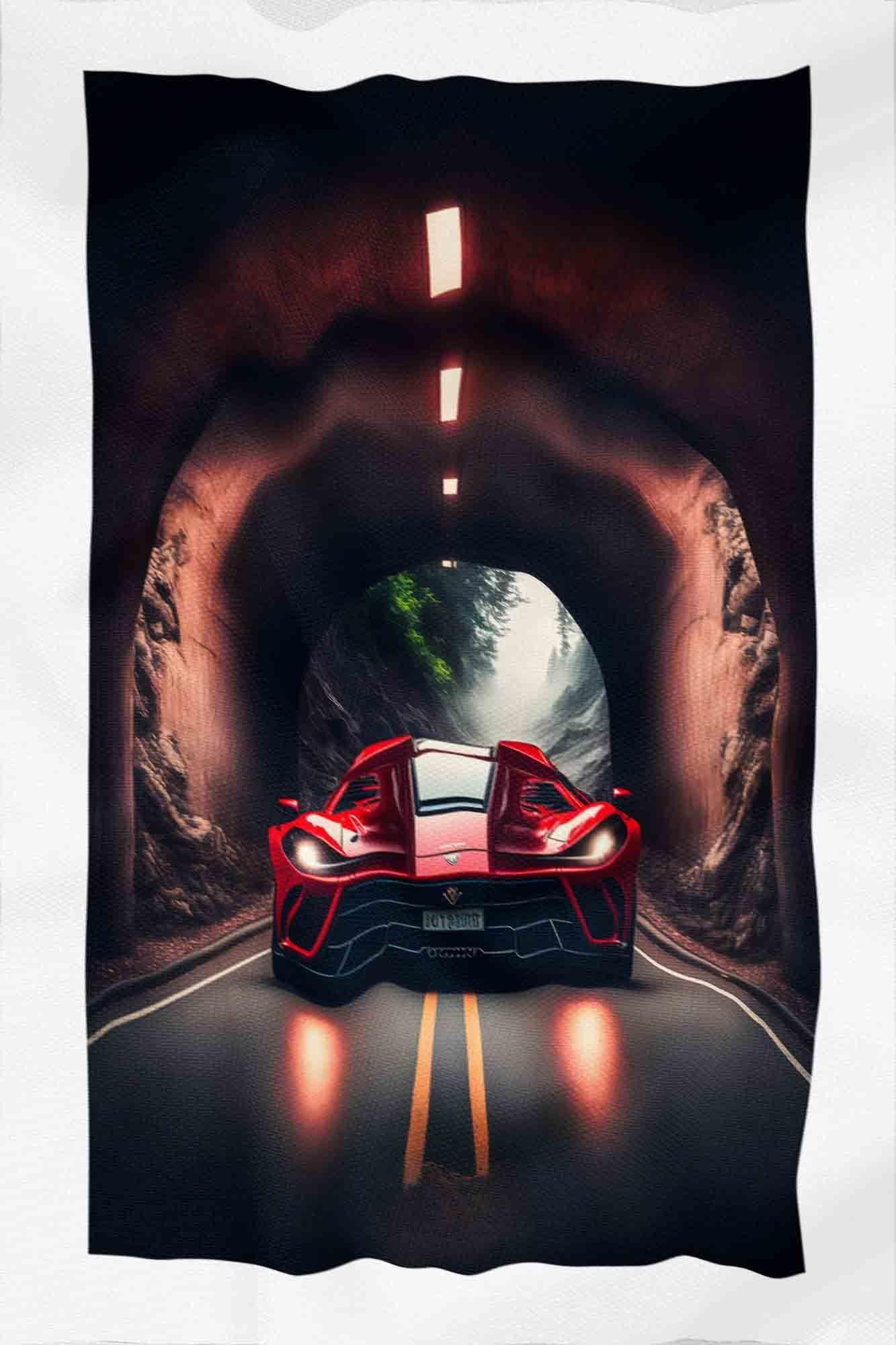 Tela Impermeable Estampada Carros D33 50cm x 70cm-2