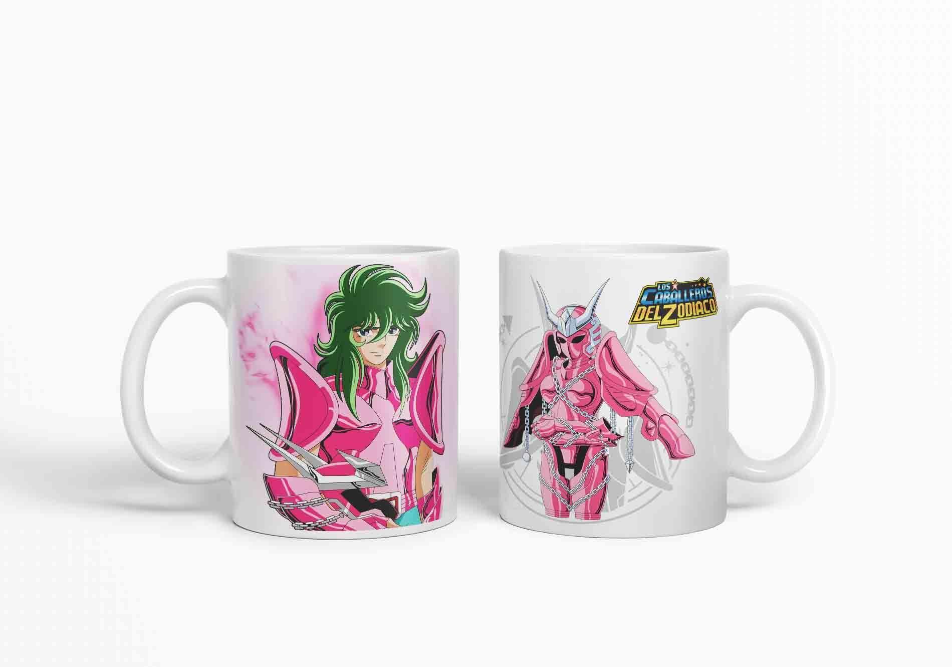 Taza Caballero del Zodiaco - Andromeda  D3-2