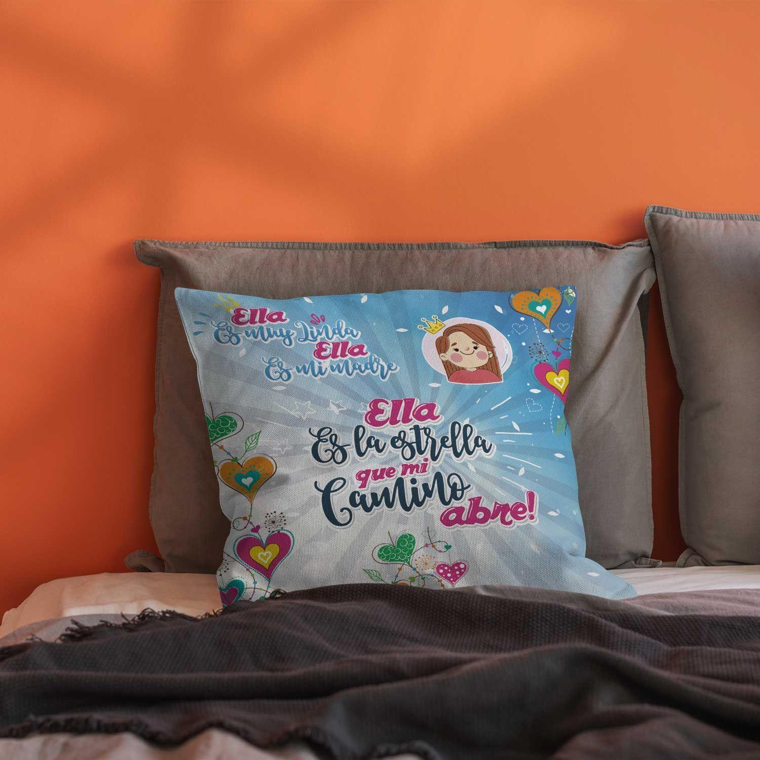 Cojín Decorativo Día de las Madre D3 40cm x 40cm-2