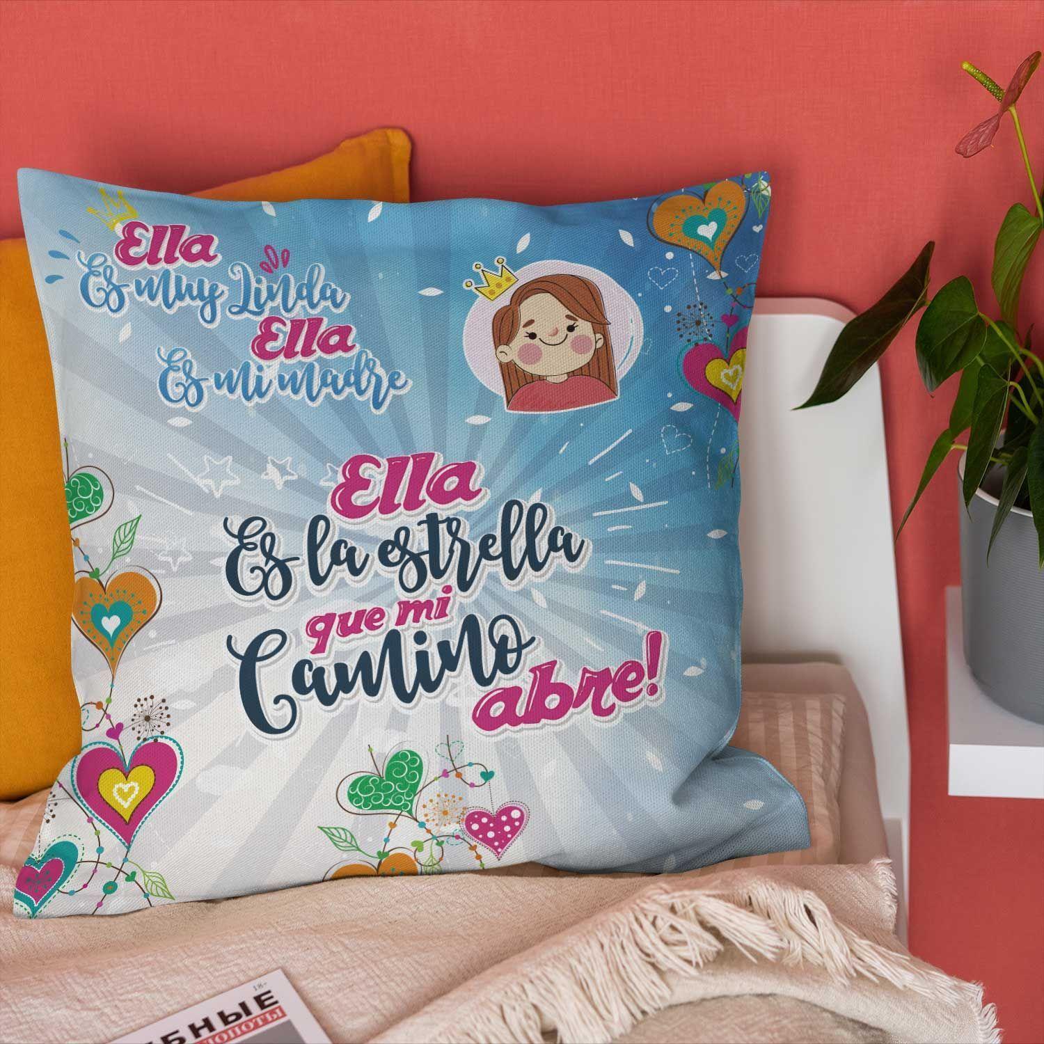 Cojín Decorativo Día de las Madre D3 40cm x 40cm-3