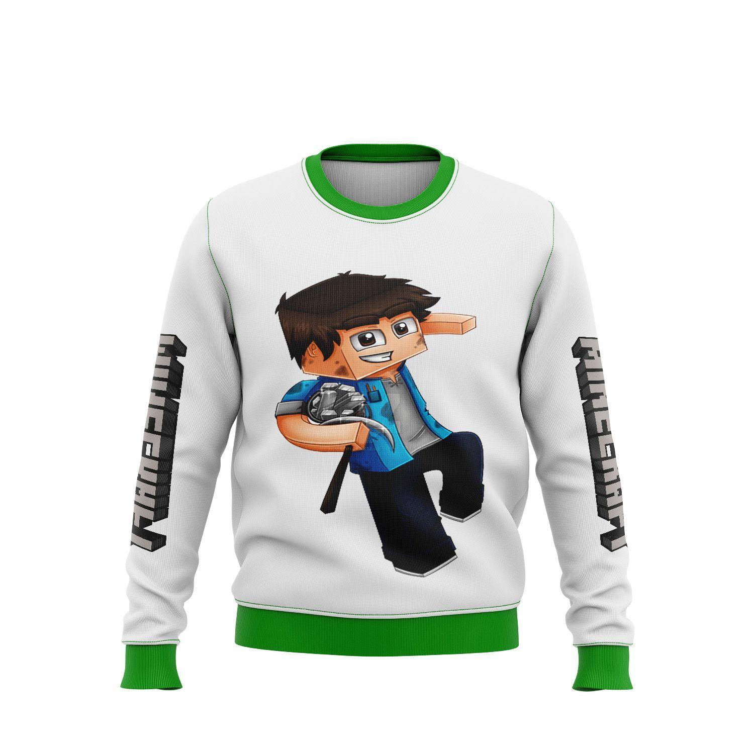 Sweater Polerón Minecraft D6-0
