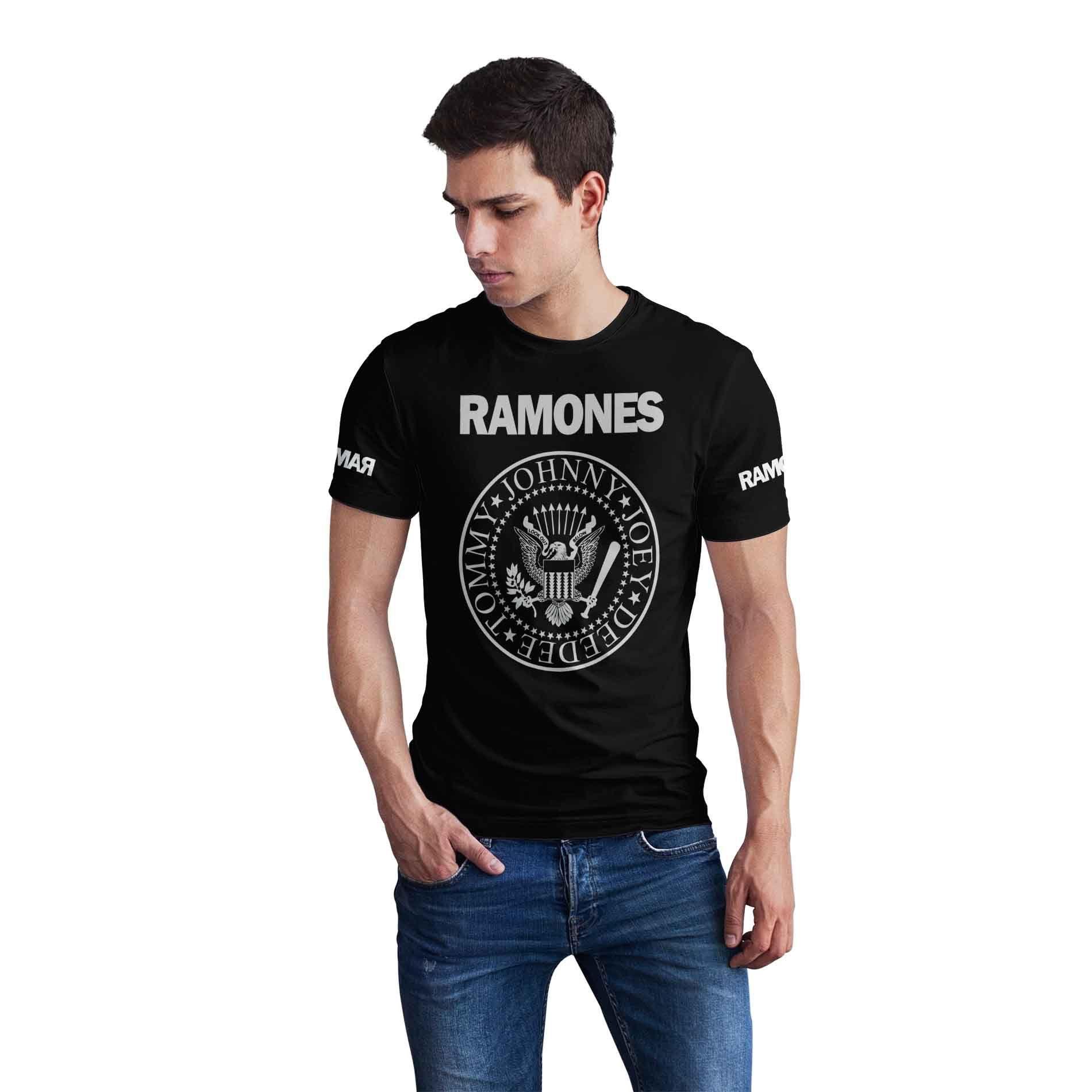 Polera Rockera Ramones D3-0
