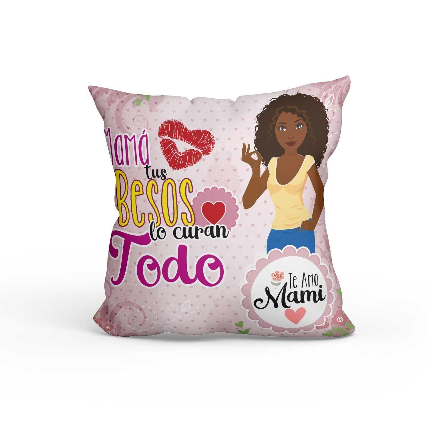 Cojín Decorativo Día de las Madre D7 40cm x 40cm-0