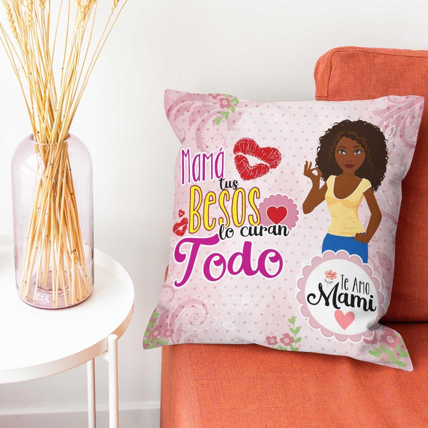 Cojín Decorativo Día de las Madre D7 40cm x 40cm-1