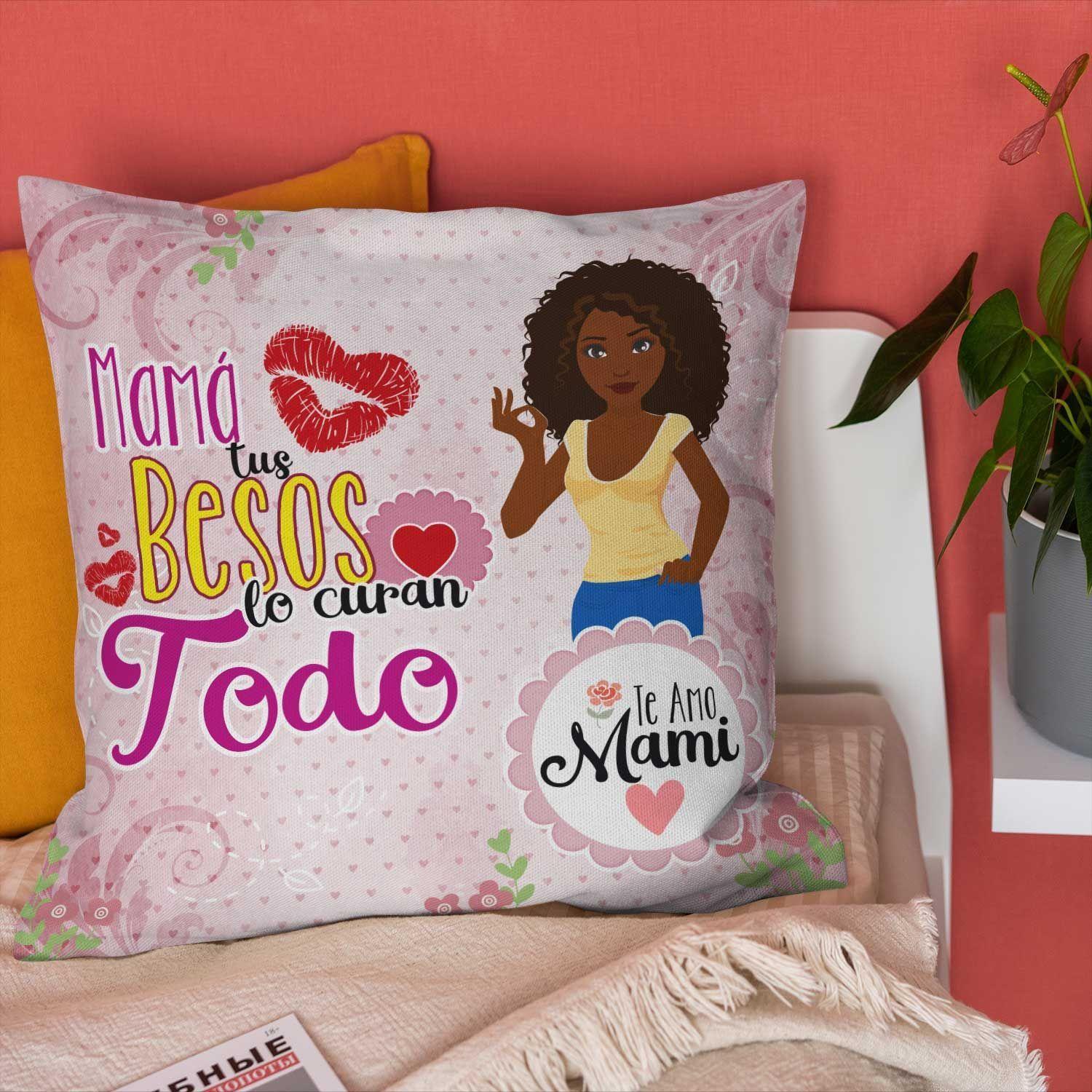 Cojín Decorativo Día de las Madre D7 40cm x 40cm-2