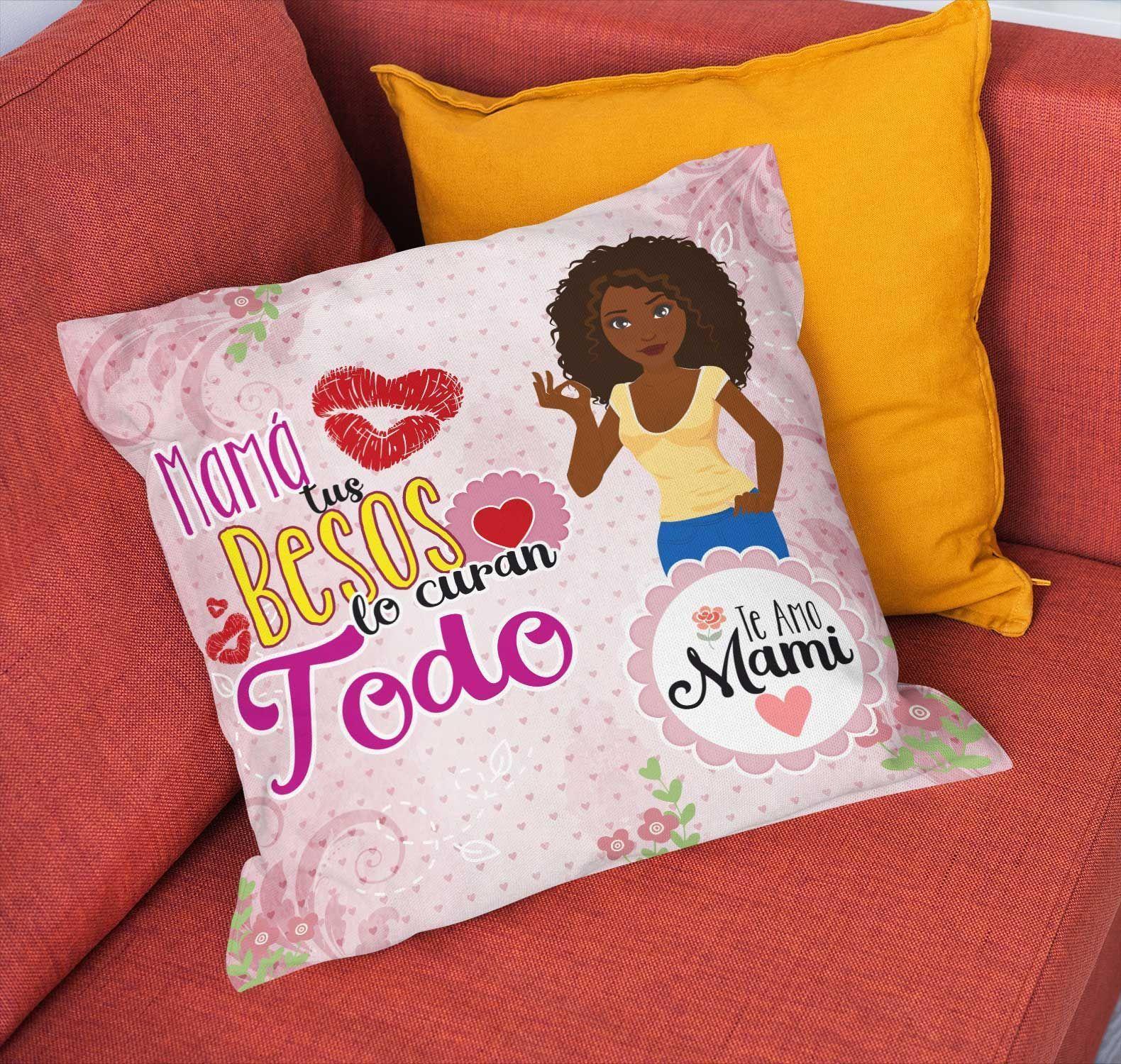 Cojín Decorativo Día de las Madre D7 40cm x 40cm-3