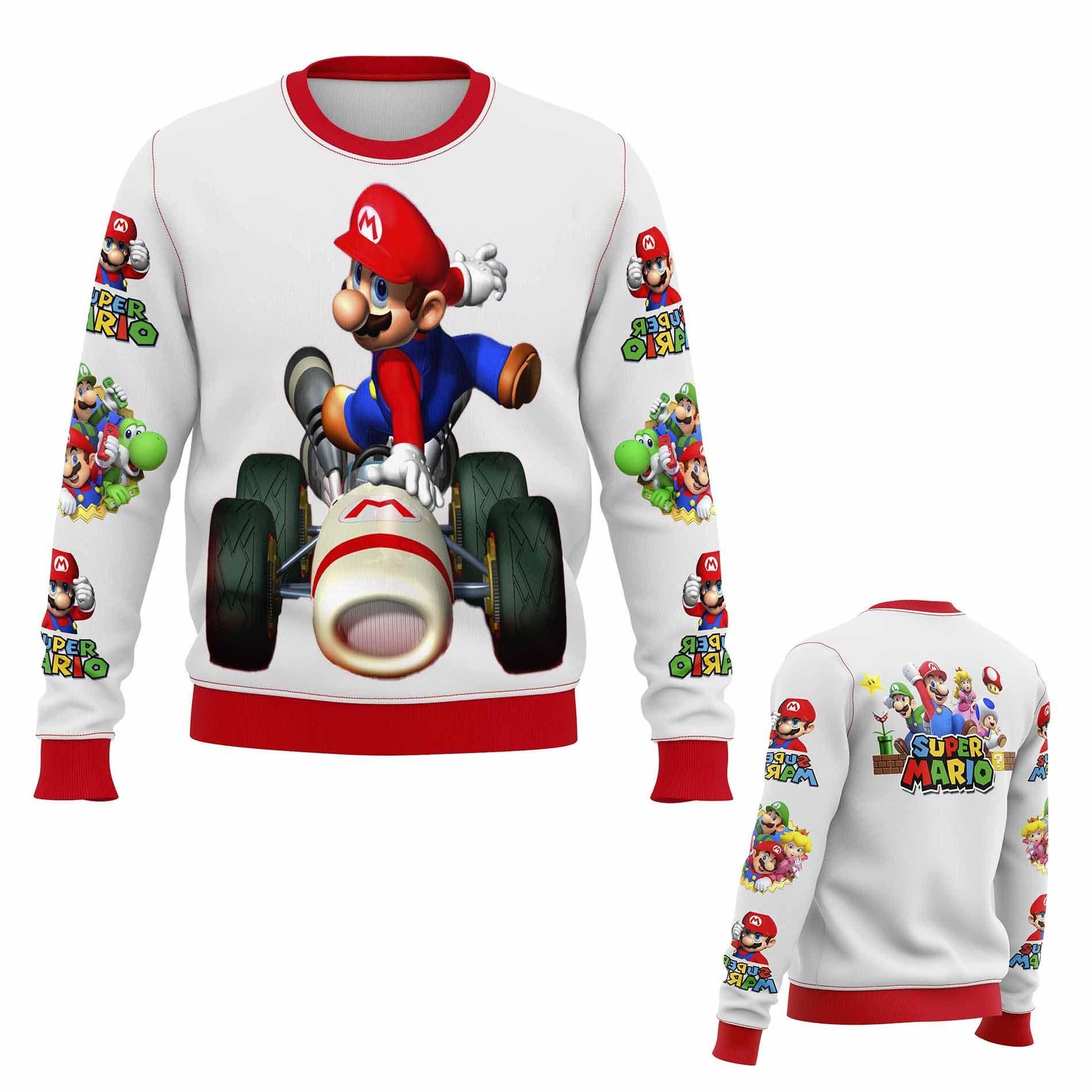 Polerón Juvenil Super Mario Bros  D4-1