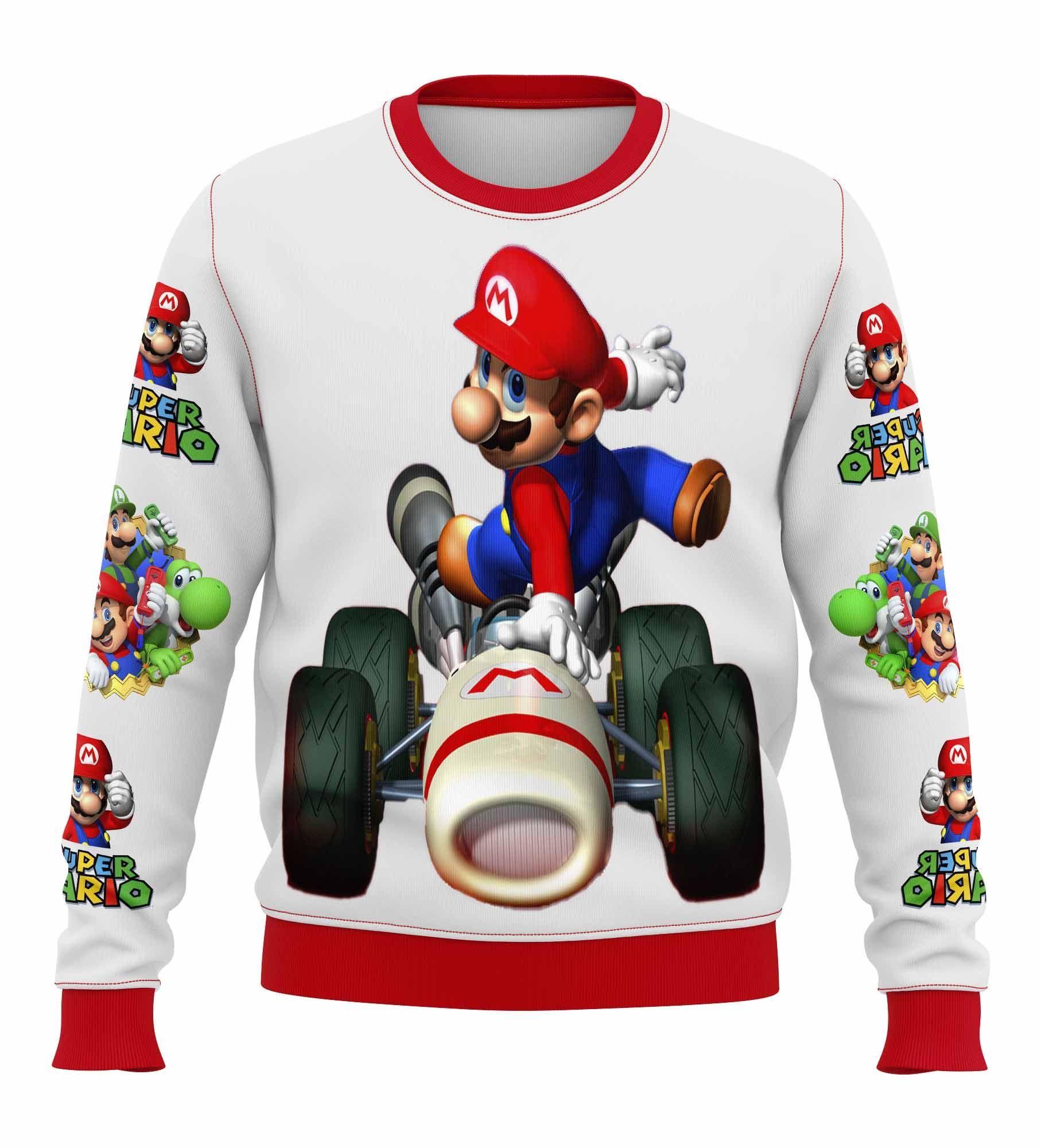 Polerón Juvenil Super Mario Bros  D4-0