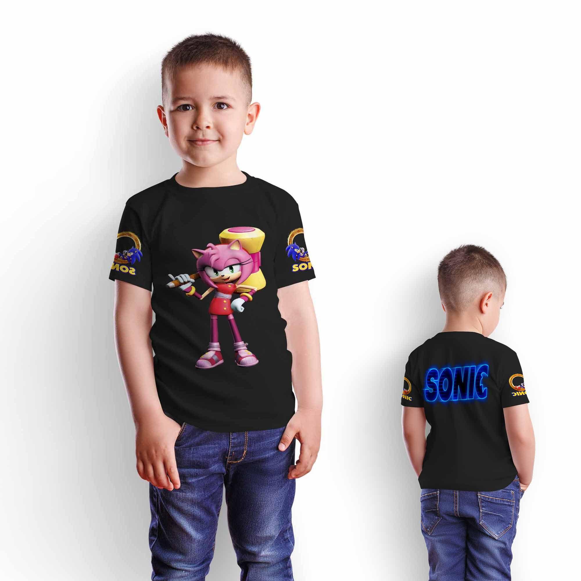 Polera Sonic El Erizo D12-2