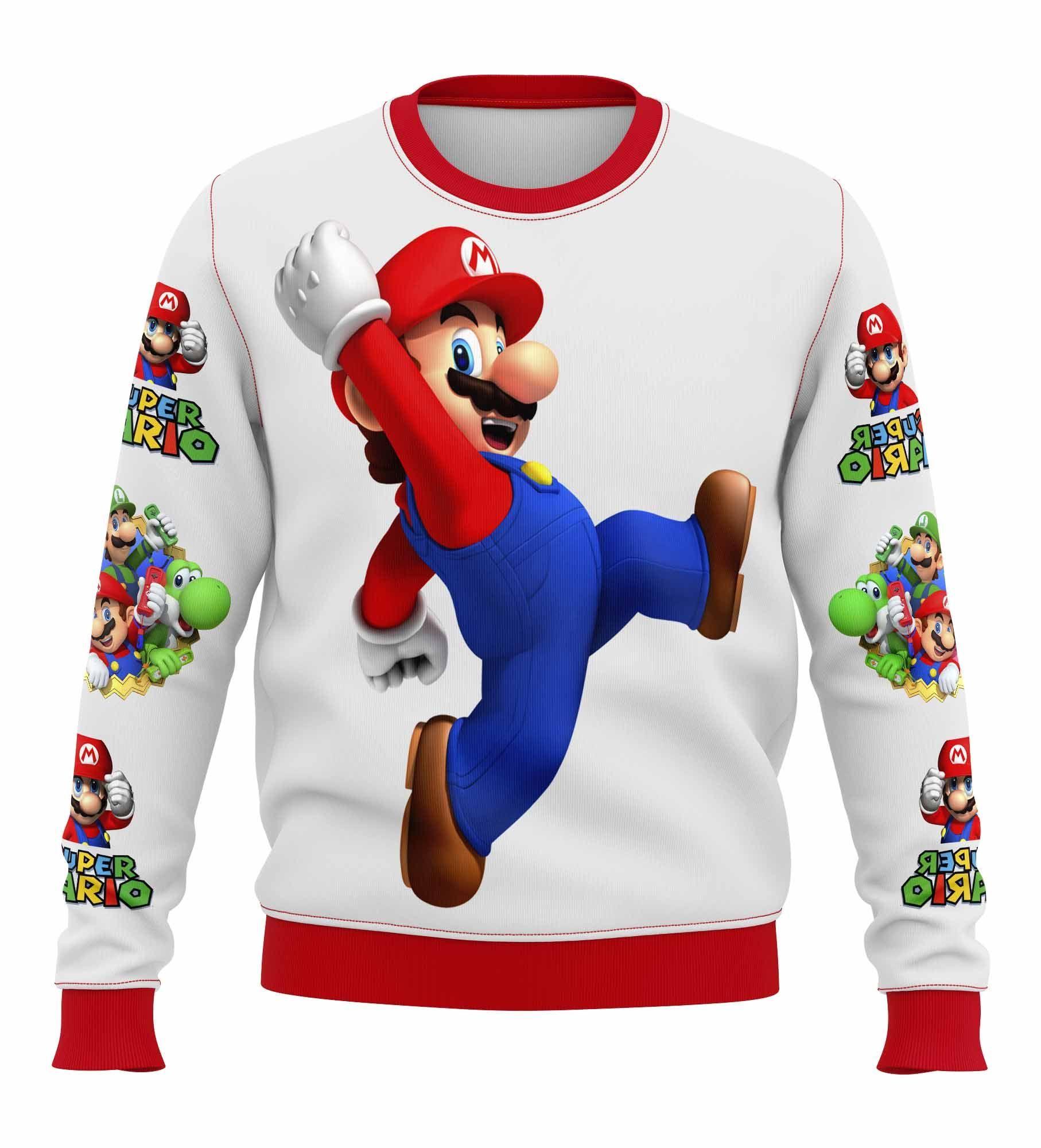 Polerón Juvenil Super Mario Bros  D3-0