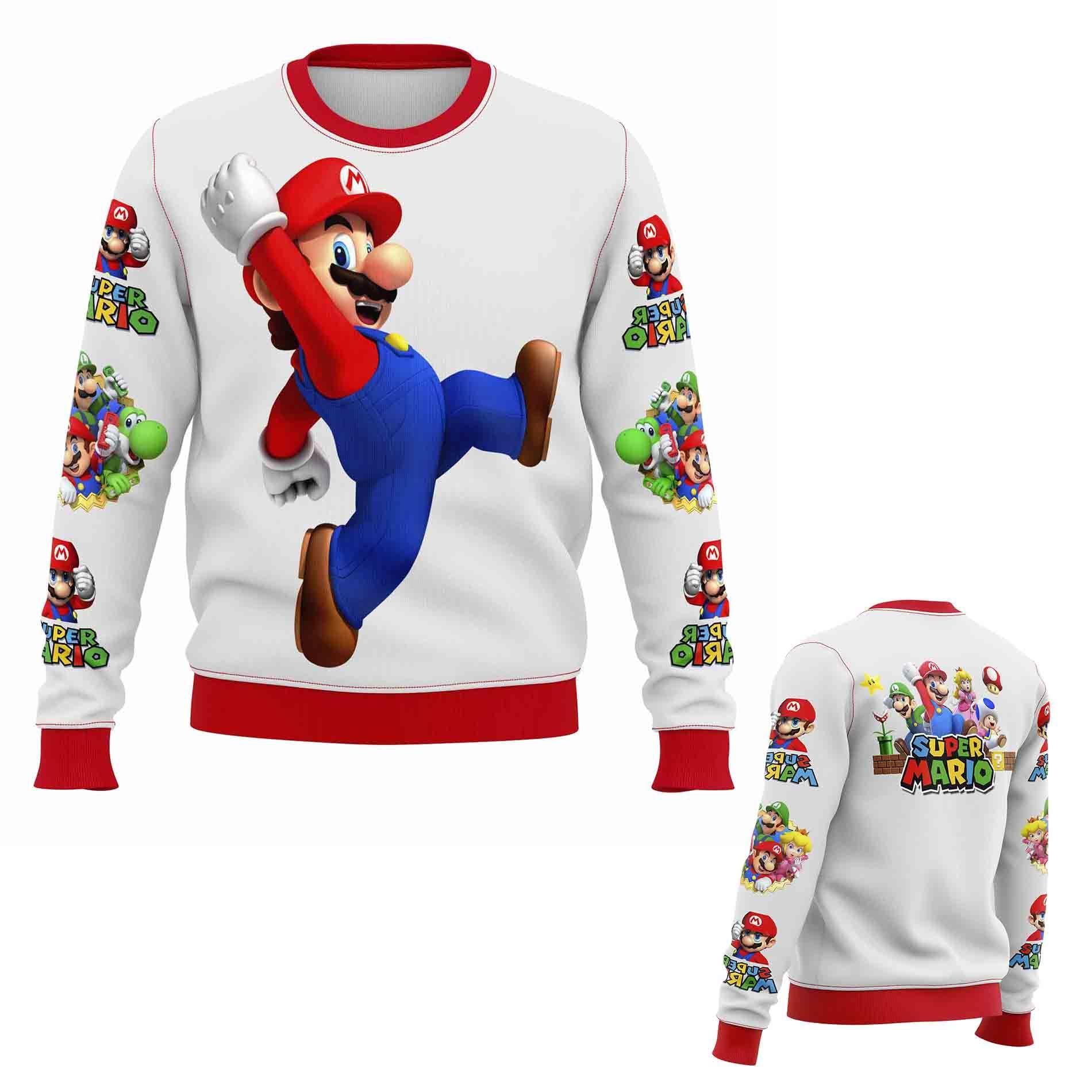 Polerón Juvenil Super Mario Bros  D3-1