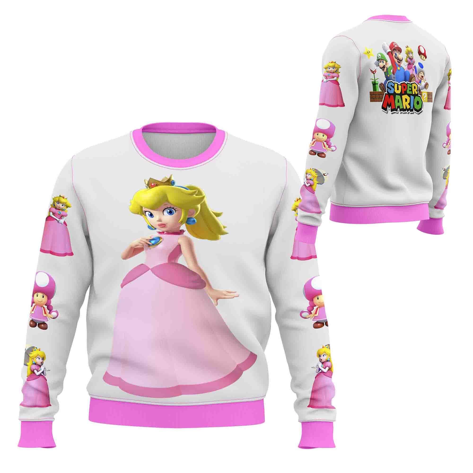 Polerón Princesa Peach - Mario Bros D7-2