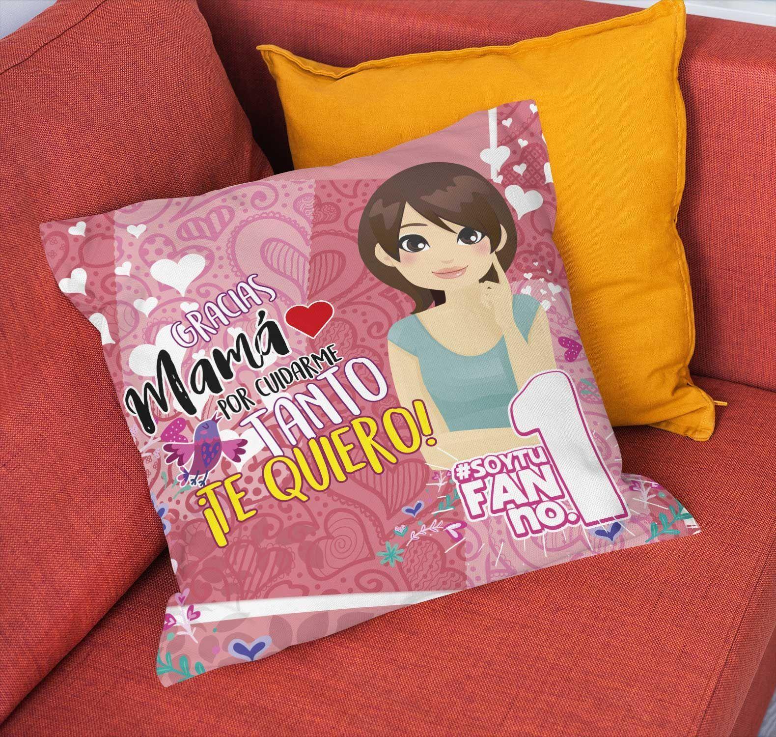 Cojín Decorativo Día de las Madre D6 40cm x 40cm-4