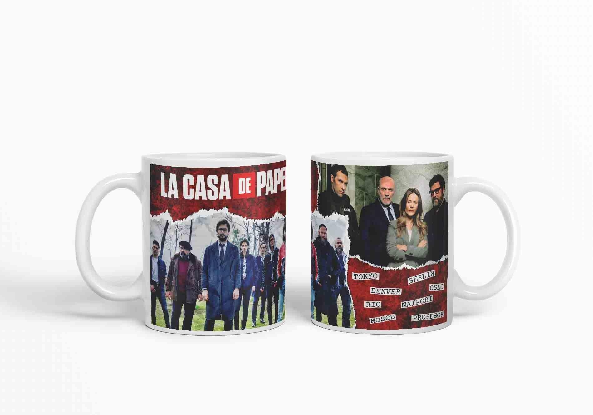 Taza La Casa de Papel D2 (320ml)-2