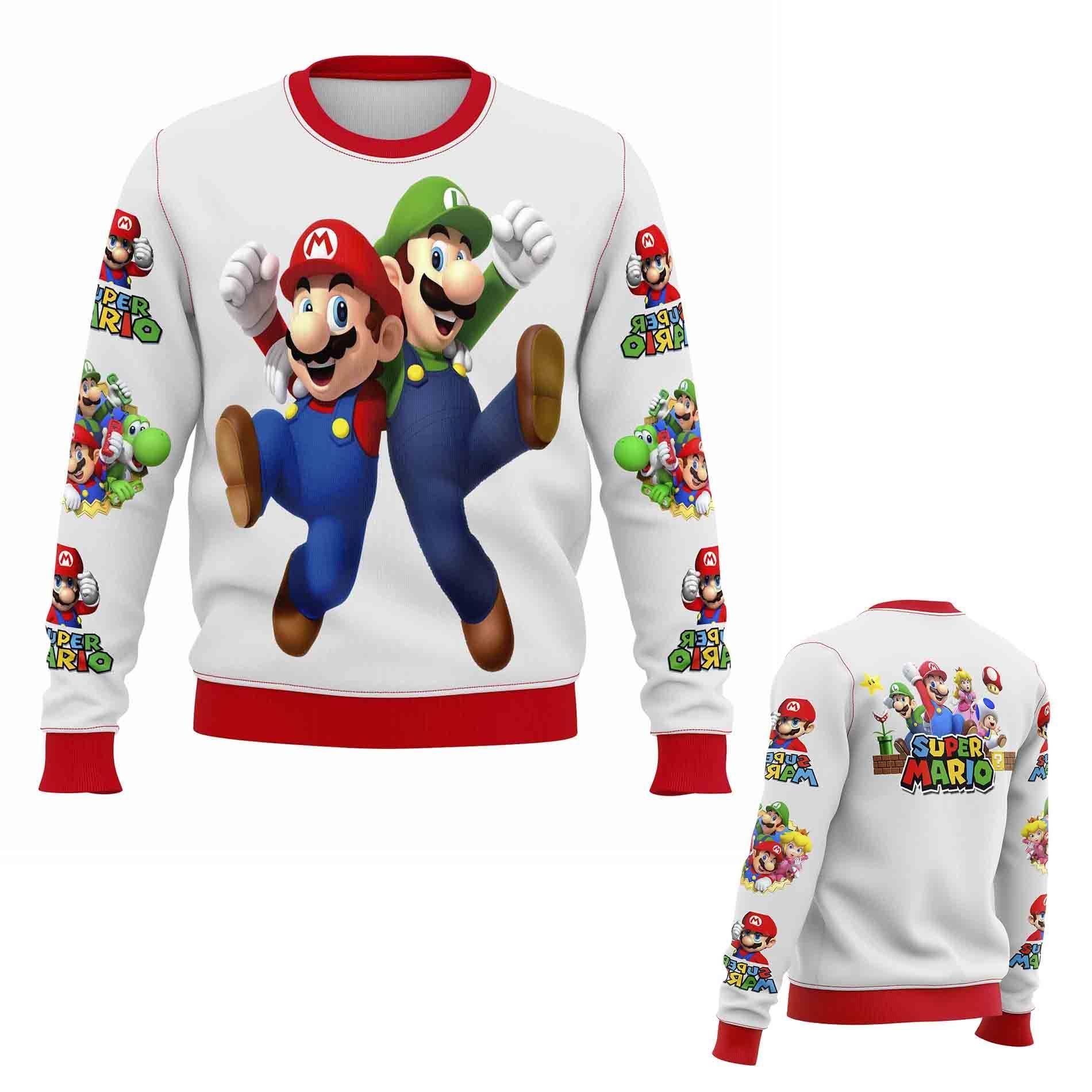 Polerón Juvenil Super Mario Bros  D11-1