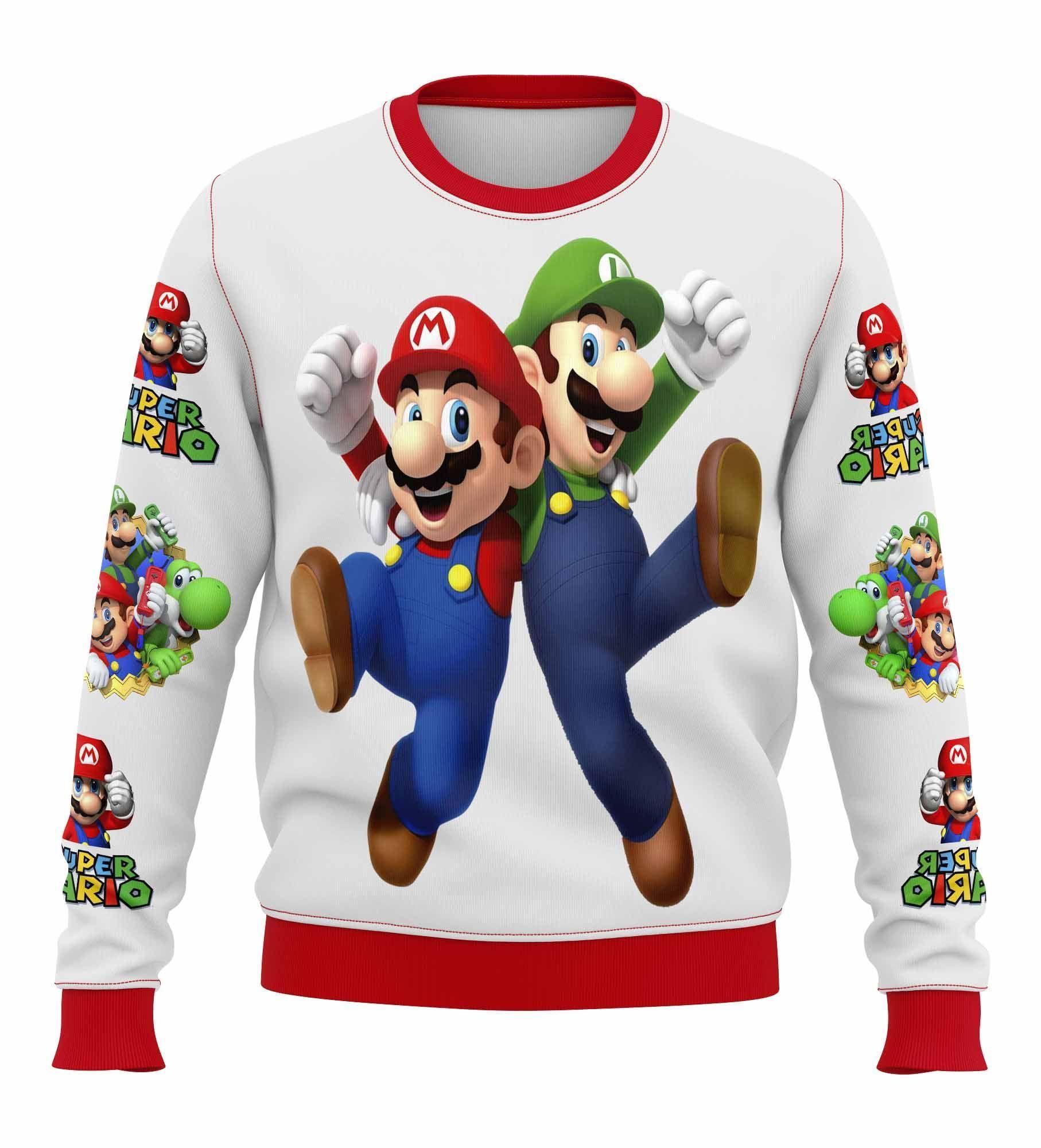 Polerón Juvenil Super Mario Bros  D11-0