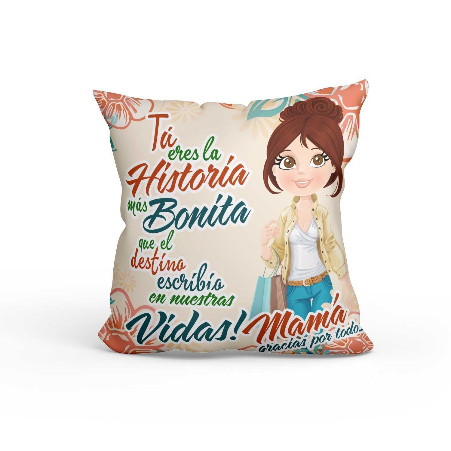 Cojín Decorativo Día de la Madre D2 (40cm X 40cm)-0