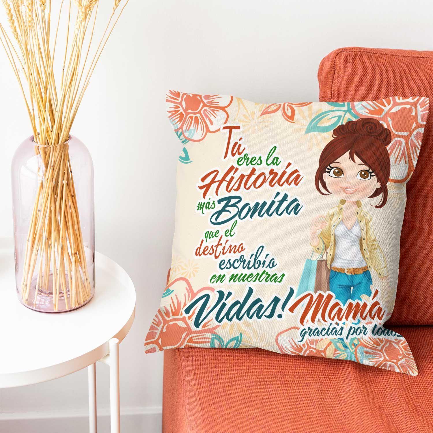 Cojín Decorativo Día de la Madre D2 (40cm X 40cm)-2